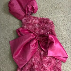 For Love And Lemons Pink Floral Dress